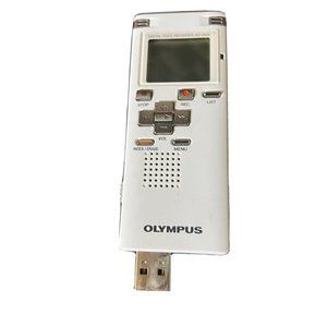 Olympus WS-400S 1024 MB 272 Hours Handheld Digital Voice Recorder White Compact